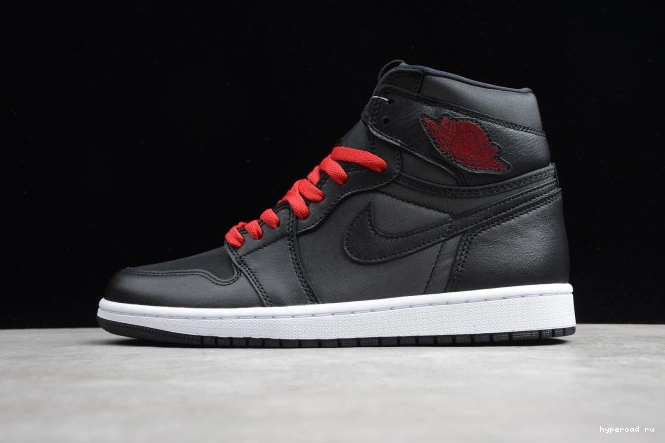 Jordan 555088-060 High Satin Retro 1 Black OG Air 0703